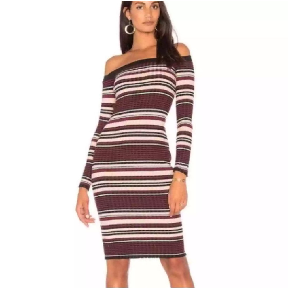 Cupcakes & Cashmere Ribbed Dress